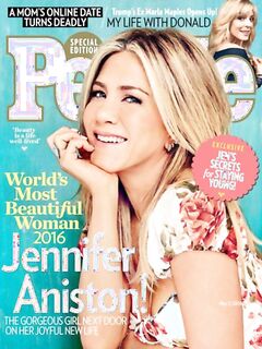 Дженнифер Энистон (Jennifer Aniston) - самая красивая женщина мира по версии журнала People