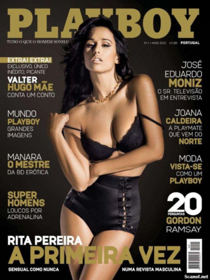 Голая Rita Pereira - Playboy May 2012 Portugal